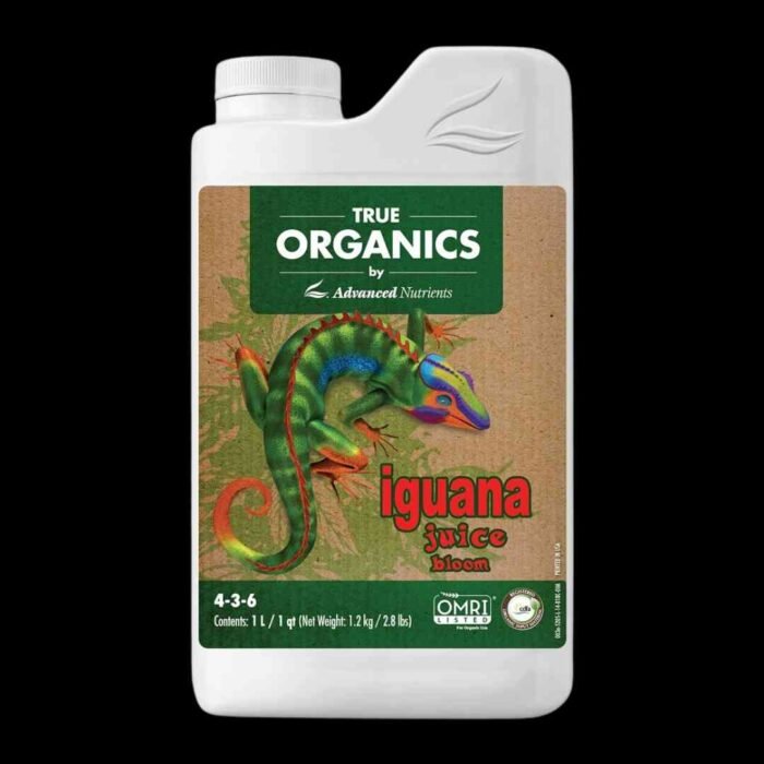 advanced nutrients true organics iguana juice bloom