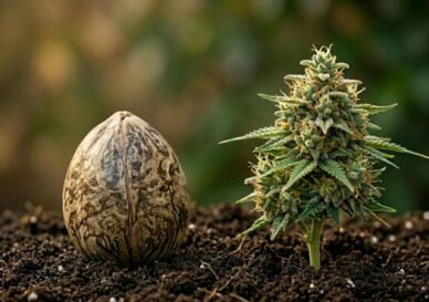 Hanfstecklinge oder Hanfsamen