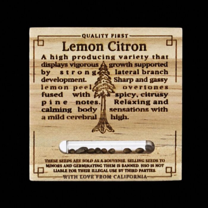 Lemon Citron | Humboldt Seeds - Cannabissamen